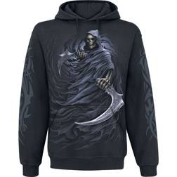 Spiral Direct Herren Hoody Black Hooded Sweatshirt