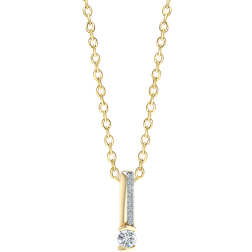 Støvring Design Dust Ring Design Pendant Necklaces - Gold/Transparent