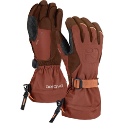 Ortovox Merino Freeride Glove M - Clay Orange