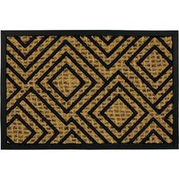 JVL Alba Woven 40x60cm, Diamond Black