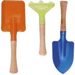 UMKYTOYS 3 Piece Gardening Set Tools for Kids Multicolor