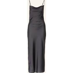 AllSaints Hadley Klänning i Satin med Band - Black