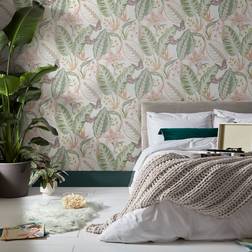 Envy Eden Pastels Natural Floral Wallpaper