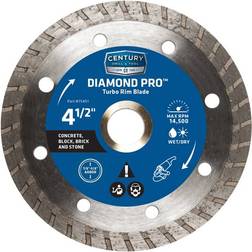 Century Drill & Tool Century Drill & Tool 4.5" Diamond Pro Saw Blade