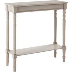 Premier Housewares Heritage Vintage Grey Console Table 30x80cm