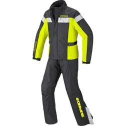 Spidi Touring Rain Suit - Black/Neon-Yellow