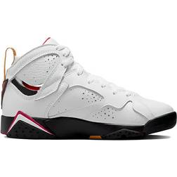 NIKE Air Jordan 7 Retro PS - White/Black/Cardinal Red/Chutney