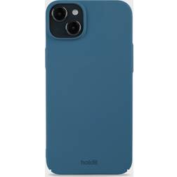 Holdit Mobilcover Slim Denim Blue iPhone 15 Plus