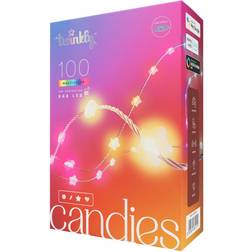 Twinkly Candies Star White/Clear Ljusslinga