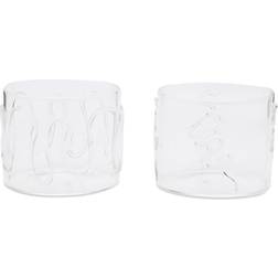 ferm LIVING Doodle Drikkeglas 2stk