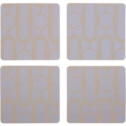 Premier Housewares Maison Frosted Deco Coaster 4pcs