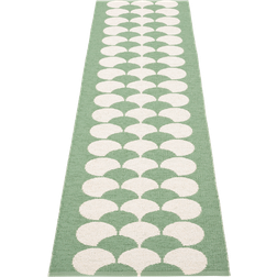 Pappelina Poppy Vit, Grön 70x250cm