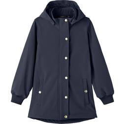 Name It Kid's Alfa08 Long Softshell Jacket - Dark Sapphire