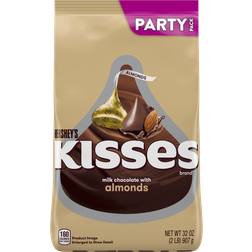 Hershey's Kisses Milk Chocolate with Almonds Candy 32oz 1