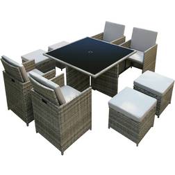 RayGar Raygar Hestia 9 Cube Outdoor Lounge Set