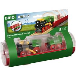 BRIO 33892 Damplokomotiv og tunnel