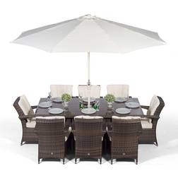 Oak Furniture King Arizona 200cm Patio Dining Set