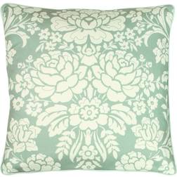 Paoletti Melrose Floral Chair Cushions Green