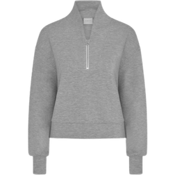 Varley Davidson Sweat - Light Grey Marl