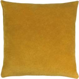 Furn Solo Cotton Velvet Cushion Cover Yellow (45x)