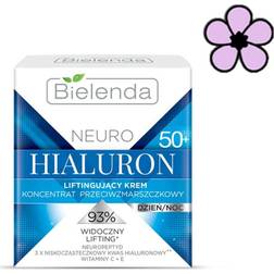 Bielenda neuro hyaluronic acid face cream wrinkle lifting 50+