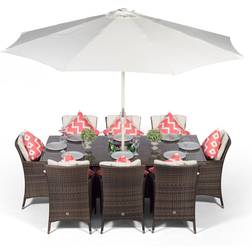 Oak Furniture King Savannah 200cm Patio Dining Set