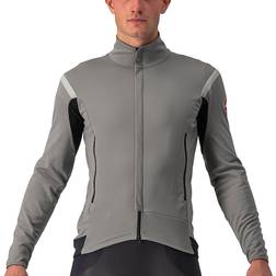 Castelli perfetto ros langarmjacke hellgrau dunkelgrau