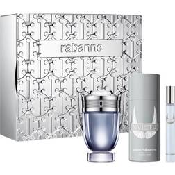 Rabanne Invictus Gift Set EdT 100ml + EdT 10ml + Deo 150ml