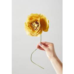 Studio About Paper Flower Large Ice Poppy/Ochra