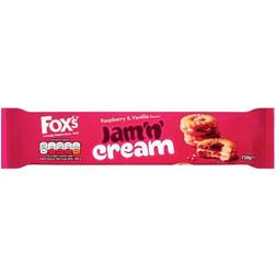 Foxs Biscuits Jam n Cream Rings Raspberry Vanilla