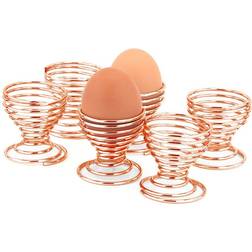 Apollo Housewares Copper Chrome Finish Egg Cup