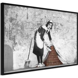 Artgeist ramme Banksy: Sweep it Under the Plakat