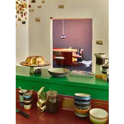 HKliving 70s Ceramics Noodle Suppeskål 4stk