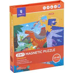 mierEdu mierEdu Magnetisk puslespil 24 48 brk Dinosaurer