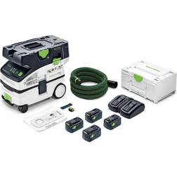 Festool CLEANTEC CTLC MINI I-Plus; 18 V; 4x5,0 Ah batt.