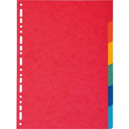 Exacompta Forever Recycled Dividers, A4, 220gsm, 6