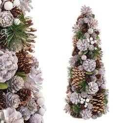 BigBuy Christmas Gyllene Ananas 19 Julgran