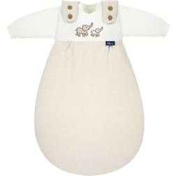 Alvi BABYSCHLAFSACKSET Weiß Beige