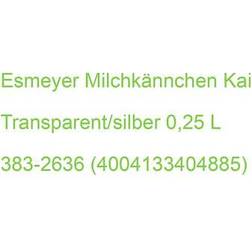 Esmeyer KAI transparent/silber Sahnekännchen