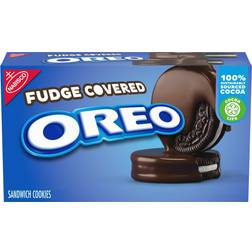 Oreo Fudge Covered Chocolate Sandwich Cookies 224g