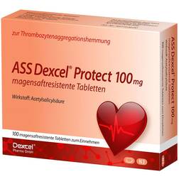 ASS Dexcel Protect 100mg magensaftresistent Tablette