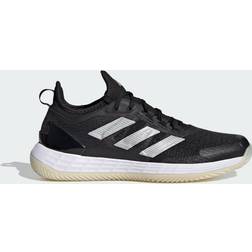 Adidas Adizero Ubersonic 4.1 Tennisskor Core Black Silver Metallic Cloud White