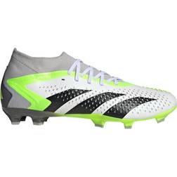 Adidas Predator Accuracy.2 FG - White/Core Black/Lucid Lemon