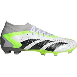 adidas Predator Accuracy.2 FG - Cloud White/Core Black/Lucid Lemon