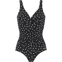 Damella Fiona Swimsuit - Zwart/Wit