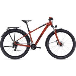 Cube Aim Allroad 26" 2023 Brickred And Black