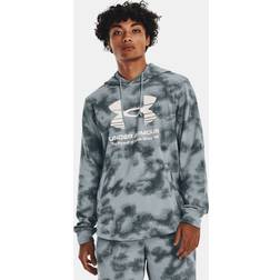 Under Armour Mænds Rival Terry Hoodie Blue Gravel