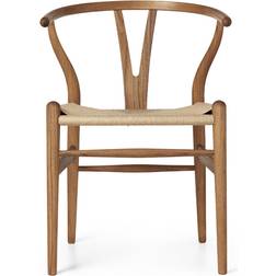 Carl Hansen & Søn CH24 Teak/Natural Wicker Esszimmerstuhl 76cm