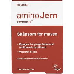 aminoJern Ferrochel 25mg 100 stk