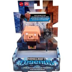 Mattel Minecraft Legends Piglin Runt Figure 8.25cm Bestillingsvare, 7-8 dages levering